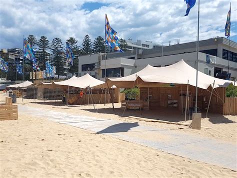 Stretch Tent Installation on Sand - Stretch Structures