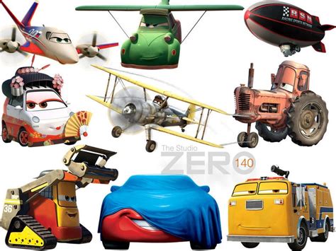 140 Disney Cars N Planes Clipart of 300DPI PNG Instant - Etsy