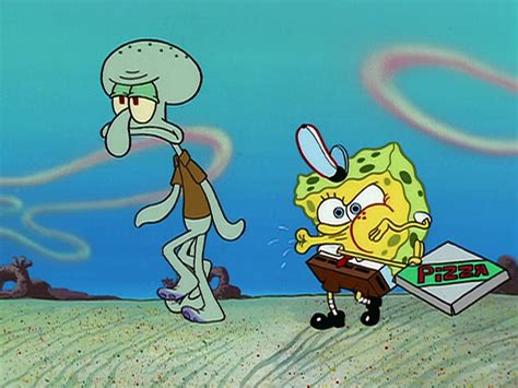 Spongebob Squidward Pizza