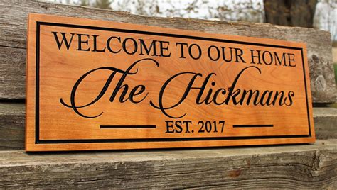 Wooden Door Signs / Welcome sign. Hand painted wood sign/ Front door sign/ | Etsy - palmexotic