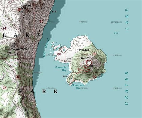 Wizard Island Trail : Photos, Diagrams & Topos : SummitPost