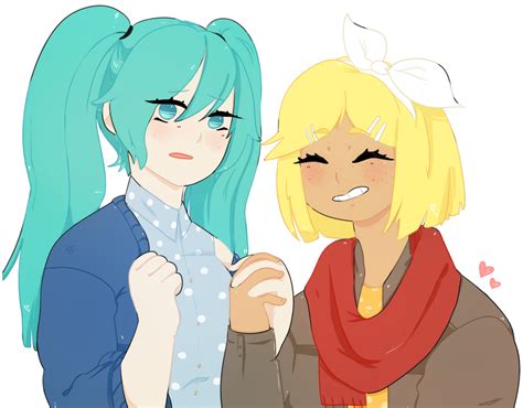 miku x rin by frostyskeleton on DeviantArt