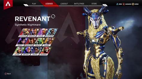 Revenant Skins / Brandon Chen : #apex #apexlegends #lore #лор #revenant. | mitconba