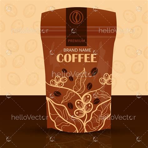 Coffee packaging design template - Download Graphics & Vectors