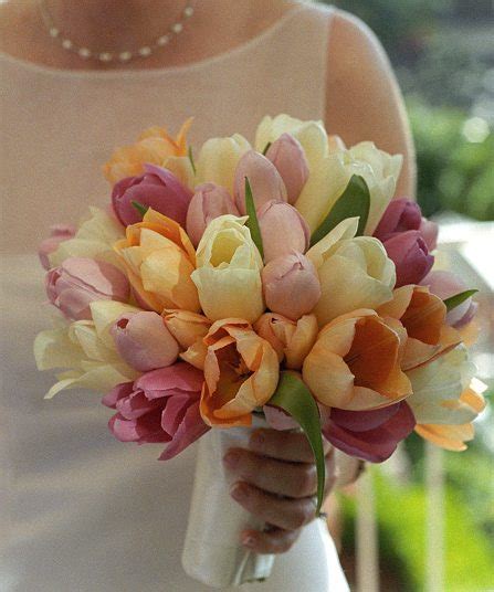 Spring Tulips Bridal Bouquet – Wedding Bouquets Photo Gallery – Knot ...