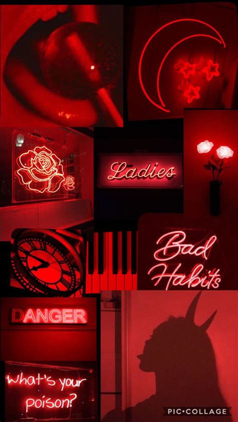 Red Aesthetic Wallpaper | Red and black wallpaper, Wallpaper iphone ...