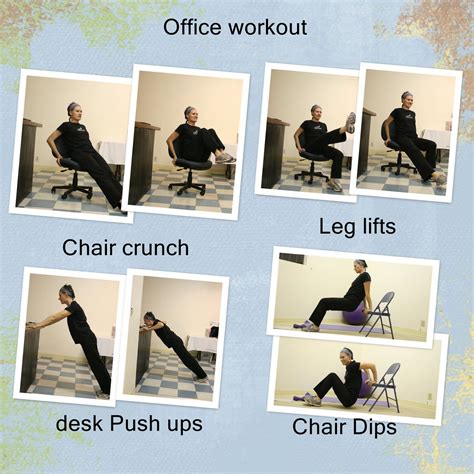 Office Chair Exercises at Victoria Archie blog