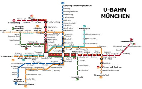 Munich Subway Map Metro Map Subway Map Train Map | Images and Photos finder