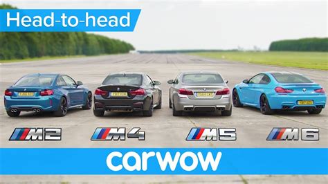 BMW M2 vs BMW M4 vs BMW M5 vs BMW M6 (video) - Auto Republika