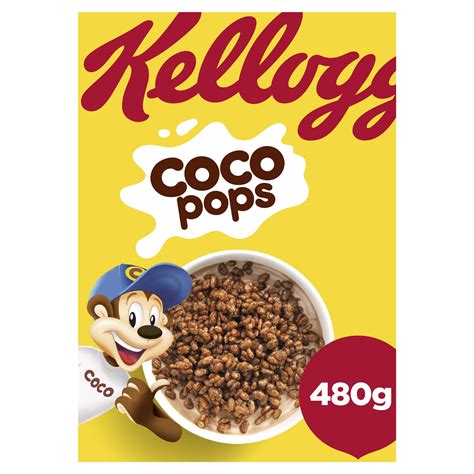 Buy Kellogg's Coco Pops Breakfast Cereal Box, 480g Online at desertcartSouth Africa