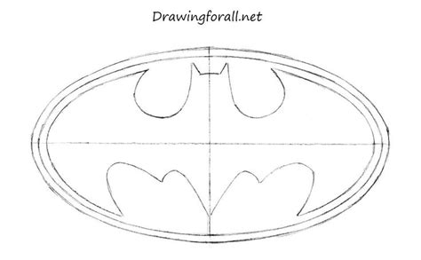 How To Draw Batman's Logo | Batman drawing, Batman logo, Batman sign