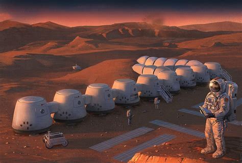 MARS COLONIZATION on Behance | Colonization, Mars exploration, Mars colony