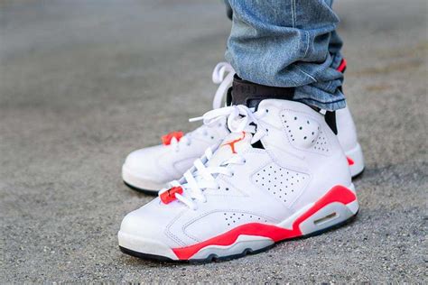 Air Jordan VI White Infrared Review