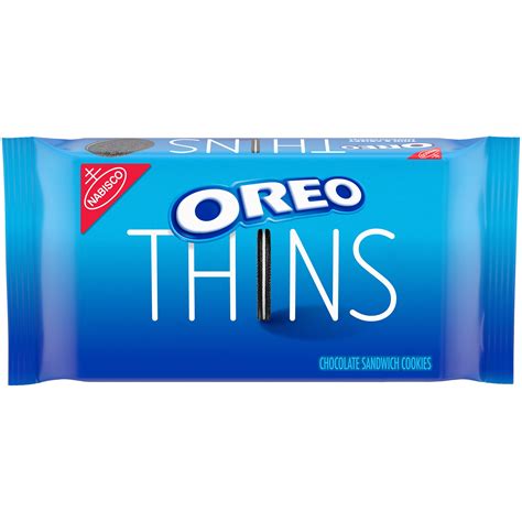 OREO Thins Chocolate Sandwich Cookies, 10.1 oz - Walmart.com - Walmart.com