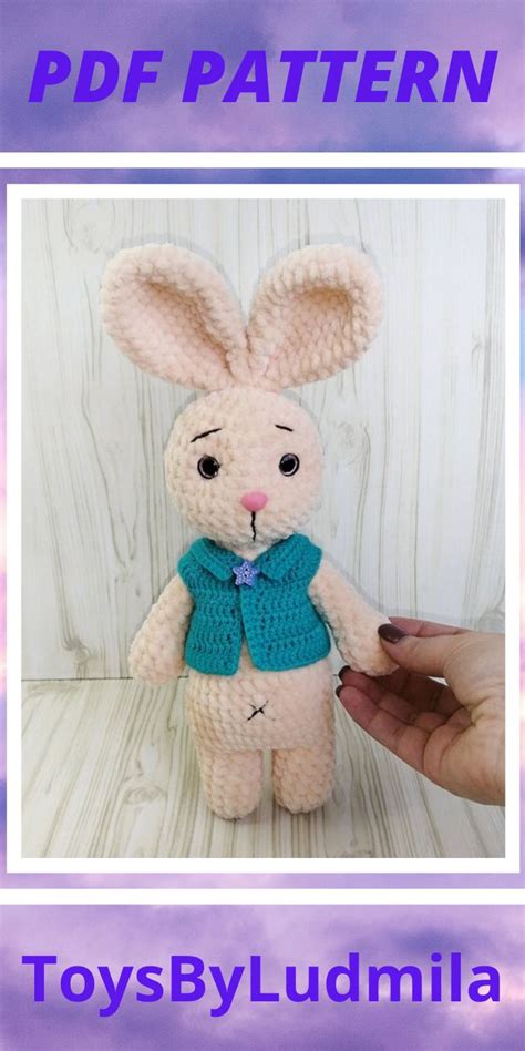 CROCHET BUNNY Pattern Amigurumi Pattern Crochet Animal | Etsy | Crochet ...