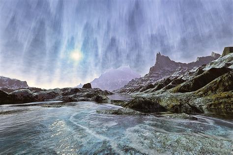 newbornstream | Terragen generated landscapes | mariejirousek | Flickr