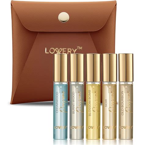 Amazon.com : LOVERY Mini Perfumes for Women Perfume Gift Set, Woody Floral Women's Fragrances ...