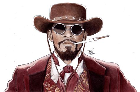 "Django"-Jamie Foxx in "Django Unchained". on Behance