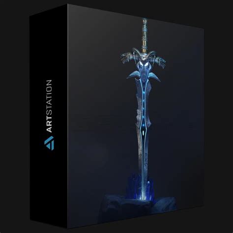 ArtStation – Frostmourne Sword Full Process | GFXDomain Blog