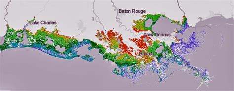 Flood Map Of Louisiana - Almeta Mallissa