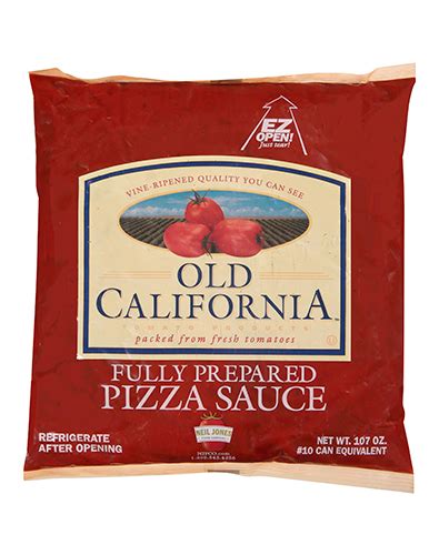 Old California® Fully Prepared Pizza Sauce - Neil Jones Food Company