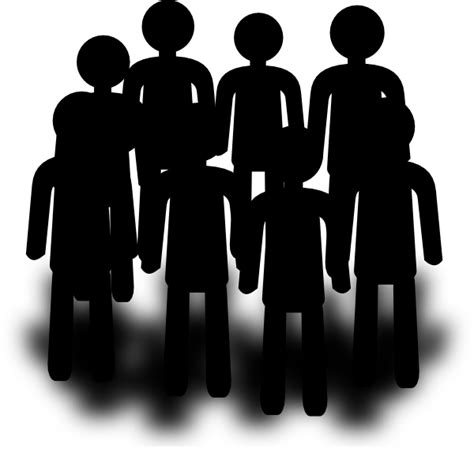 Population Group People Clip Art at Clker.com - vector clip art online, royalty free & public domain