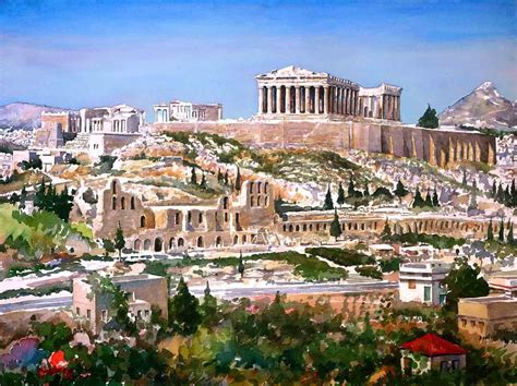 World Visits: Acropolis Of Athens Is An Ancient Citadel In Greece