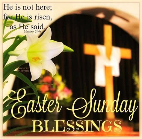 Easter Sunday Blessings Quote Pictures, Photos, and Images for Facebook, Tumblr, Pinterest, and ...