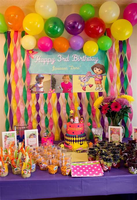 Dora The Explorer Theme Party Ideas - Theme Image