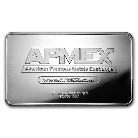 Buy 100 oz Silver Bar - APMEX (Struck) | APMEX