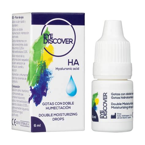 Buy EYE DISCOVERMoisturising Eye Drops with Hyaluronic and ...