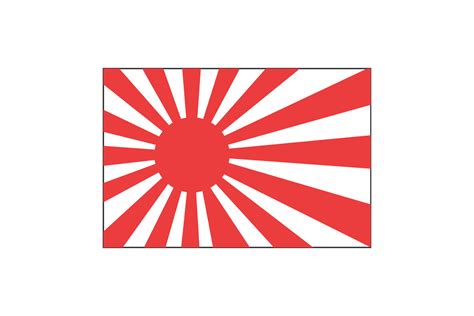 Japan Flag Old Style Logo