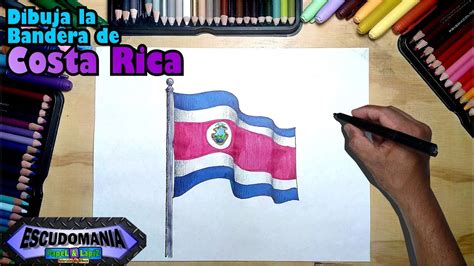 Como Dibujar La Bandera De Costa Rica Youtube | Images and Photos finder