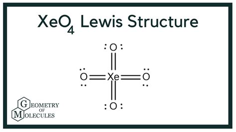 XeO4 Lewis Structure (Xenon Tetroxide) - YouTube