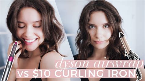 julia caban: $550 Dyson AirWrap vs $10 Curling Iron | Which Is Better? | Comparison & Review ...