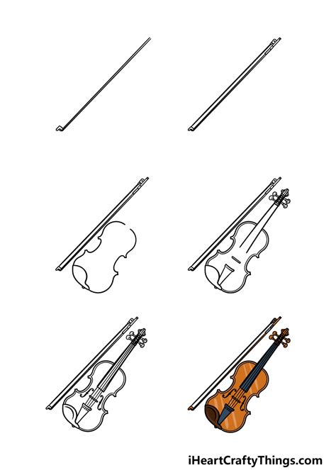 How To Draw The Violin - Approvaldeath13