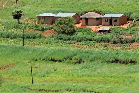 Rural settlement - South Africa — Stock Photo © EcoPic #110465006