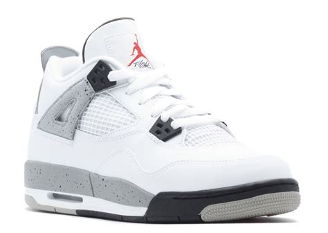 AIR JORDAN 4 RETRO OG BG (GS) 'WHITE CEMENT' - 836016-192 - Walmart.com