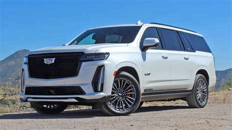 2023 Cadillac Escalade V First Drive Review: The Ridiculousness Is the Point