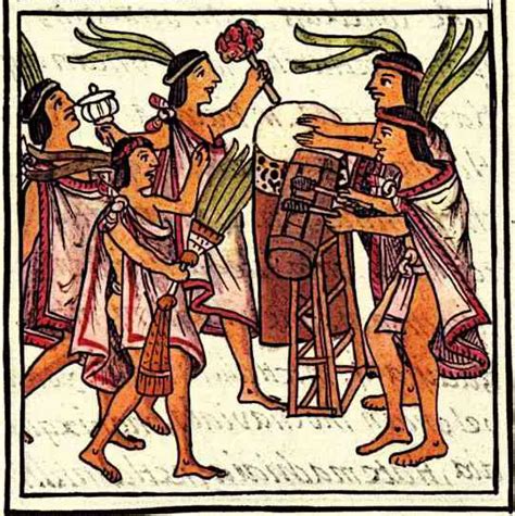 Aztec-Music-Aztec-Drums-Florentine–Codex Picture