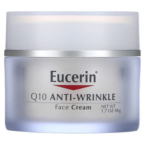 Eucerin, Q10 Anti-Wrinkle Face Cream, 1.7 oz (48 g)