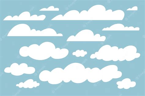 Free Vector | Clouds collection