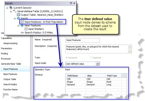 Geoprocessing task settings: Features—ArcMap | Documentation