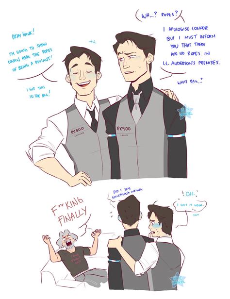 DBH: Connor doesn't got this in the bag by Usagiko-JOvi on DeviantArt