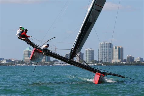 Racing Catamaran Sailboats