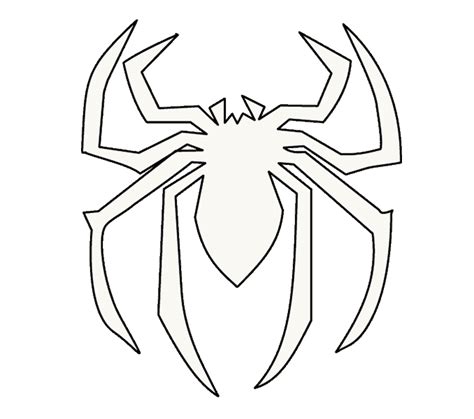 How to Draw Spiderman's Logo | Easy Drawing Guides