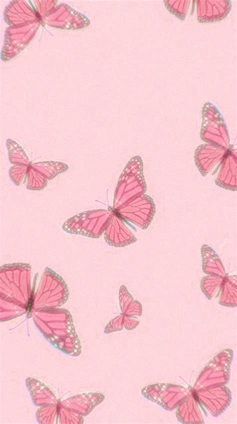 pink butterflies | Butterfly wallpaper, Butterfly wallpaper iphone, Pink wallpaper iphone