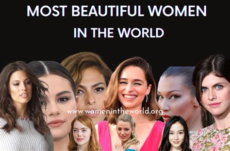 50 Most Beautiful Women in The World [Updated 2023] – The Dreamer