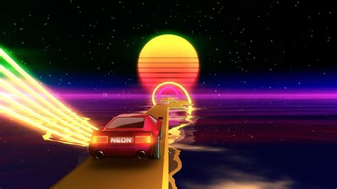 Neon Drive (PS4 / PlayStation 4) Screenshots