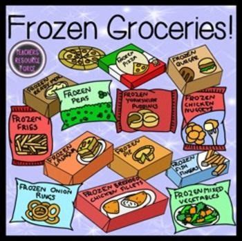 Frozen Food Clipart - Clip Art Library